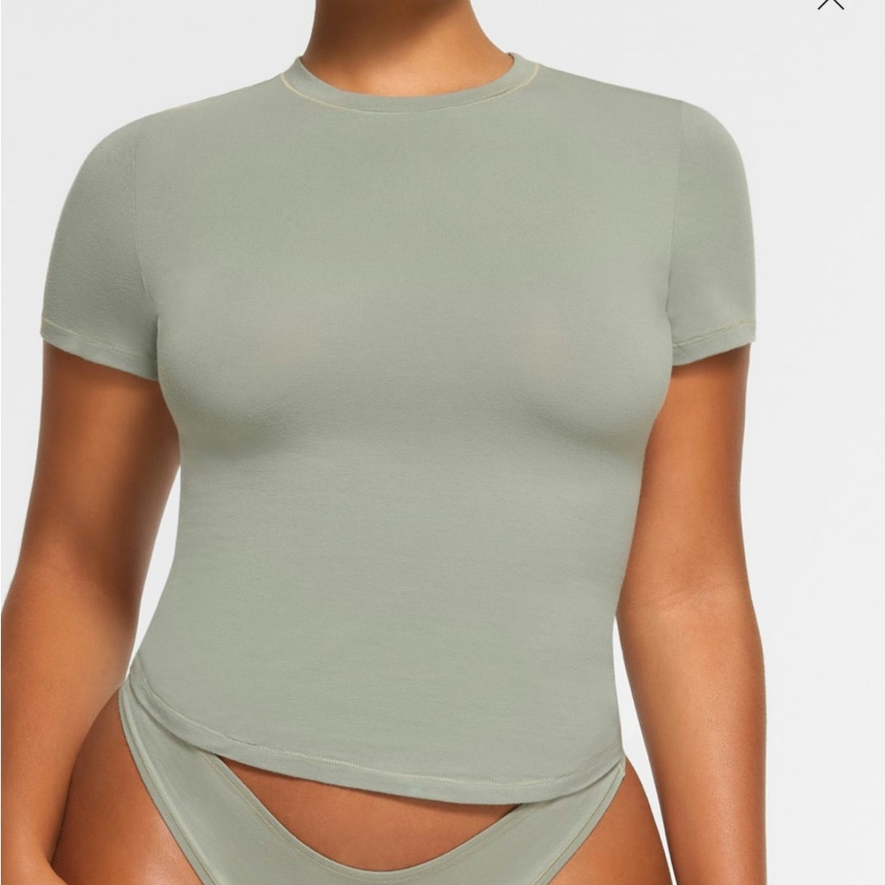Skims cotton jersey t-shirt